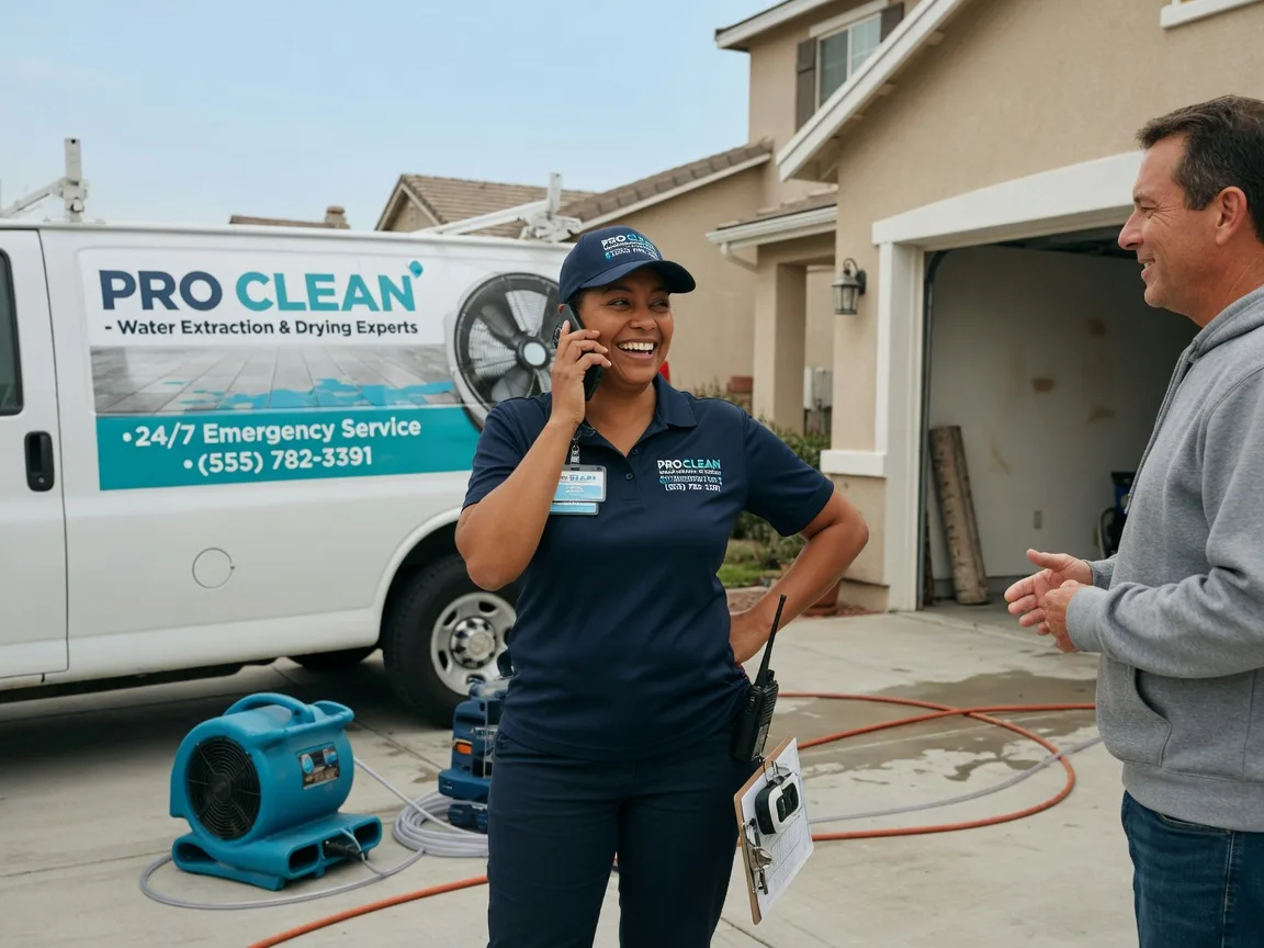 Water Extraction & Drying Camino, CA FAQs